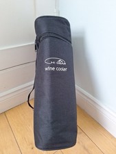 Hi Gear Insulated Wine Cooler Bag With 2 Plastic Wine Glasses Adjustable Strap