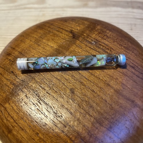 7cm tube precious - tube, opal