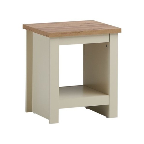 Cream side lamp - cream,