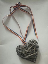 Wicker Heart wall Hanging with