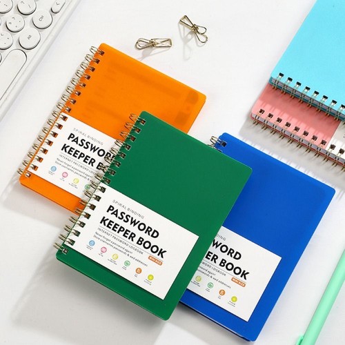 Coil book password keeper - book,