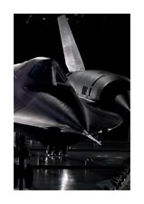 Lockheed SR-71 Blackbird 8 A4 reproduction picture poster with choice of frame