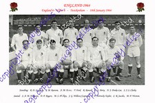 ENGLAND (v Wales) 1964 RUGBY