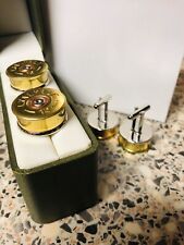 Shotgun Cartridge Wedding Gift Cufflinks Handmade Christmas Cufflink Gift Cuffs
