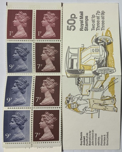 50p booklets oct 1978 - 1978, perf