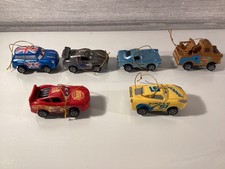 6 Cars Movie Christmas Tree Hanging Decorations, Disney Pixar Lightning McQueen