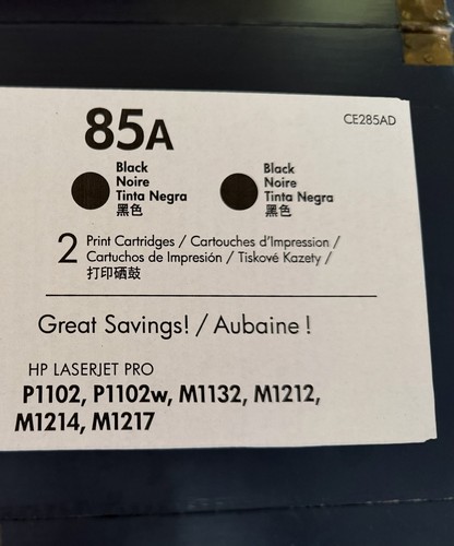 85a ce285ad black toner - ce285ad,