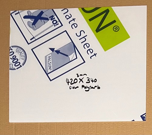 3mm clear polycarbonate - polycarbonate, sheet