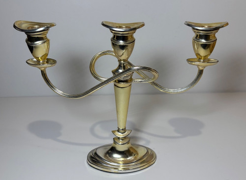 Vintage silver plated zinc - silver,
