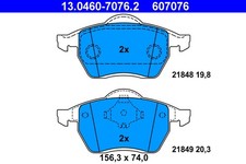 FRONT BRAKE PAD SET DISC BRAKE FITS: VW SHARAN 1.9 TDI/2.0/2.8 VR6/2.8 VR6 SY