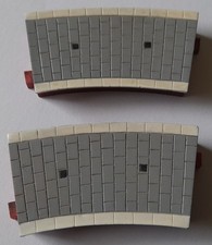 Hornby N Gauge Curved Platform Pieces 1st Radius.