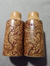  Olde Brown Salt And Pepper Pots