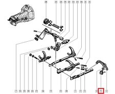Nos original Renault R21 R4 Espace Gearbox Lever / Selector Bolt 7700661275