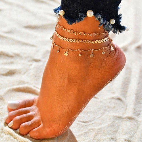 Ankle bracelet anklets women - ankle,