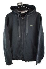 LACOSTE Black Hoodie size 4