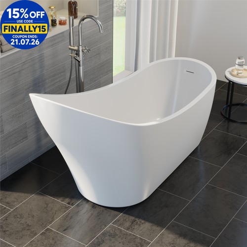 Freestanding double ended bath - double,