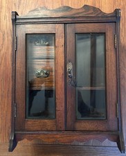 Vintage Wooden Tobacco Cabinet
