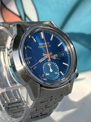 Seiko 6139 8050 - , blue
