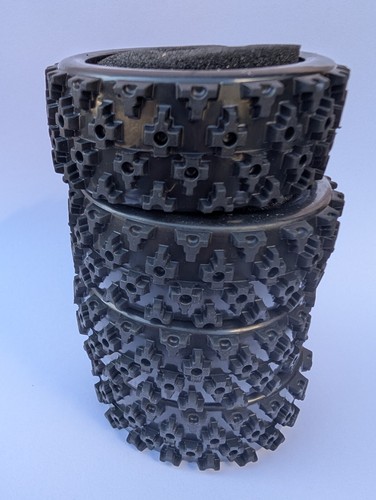 Rally block tyre set - 1/10, rc