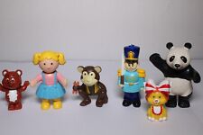 Vintage 90s toys lot inc Bluebird Big Red Fun Bus Girl & Monkey Silverlit Bonnie