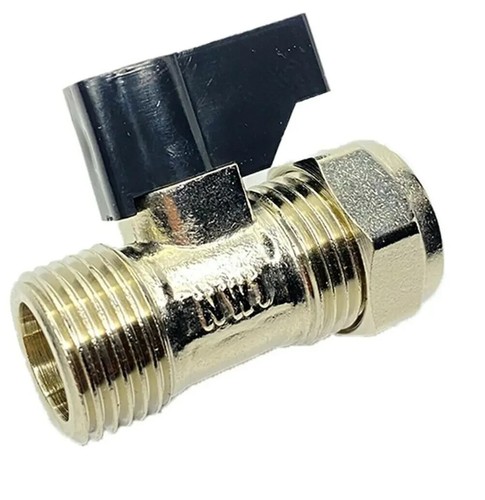 15mm lever male flat - x, 1/2"