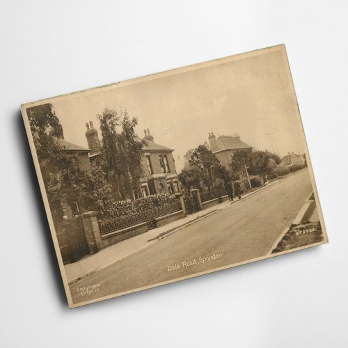Print vintage derbyshire - print,