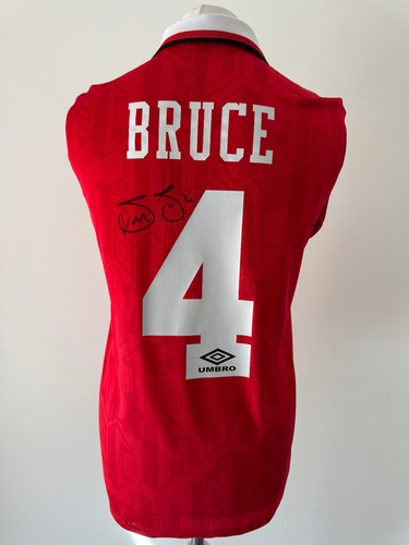 Signed steve bruce shirt - signed,