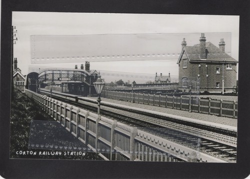 Corton railway station - railway,
