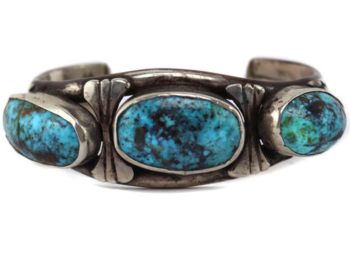 Navajo turquoise and - turquoise, silver
