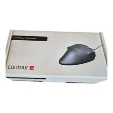 Contour Ergonomic Mouse Left Handed Wired Opened Never Used