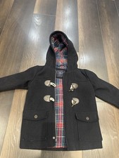 Next Boys Blue Duffle Coat_3-4 Years