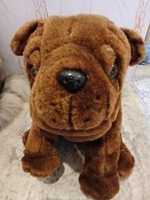 Cuddly bulldog soft toy teddy