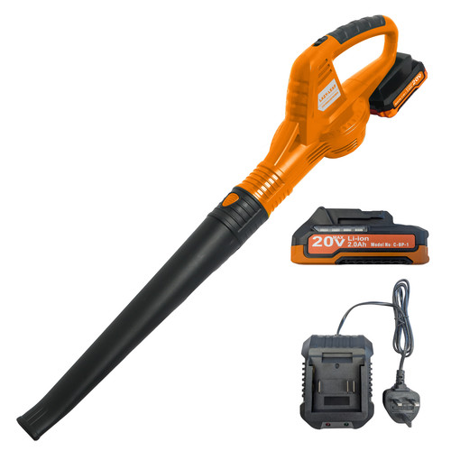 Cordless leaf blower 20v - cordless,