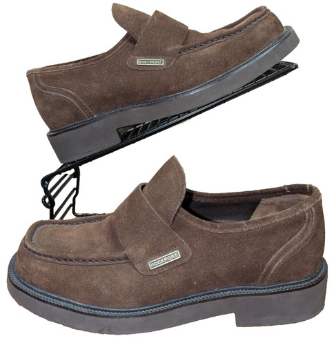 Mens rockport suede loafers - rockport, uk