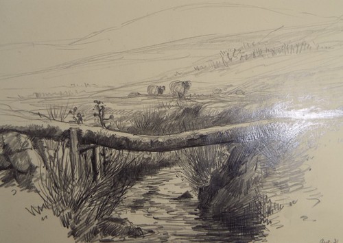 Original pencil drawing - original,