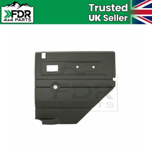 Black rear interior trim - rear,