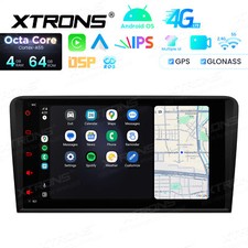 XTRONS 8" Android 14 Car DAB+ Radio Stereo GPS Head Unit DSP For Audi A3 S3 8P