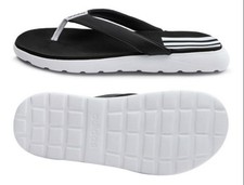 Adidas Comfort Flip Flops Juniors Boys Black Size UK 5 (Ref353)