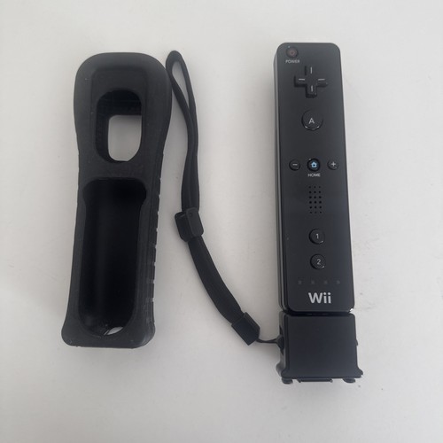 Genuine nintendo wii black - genuine,