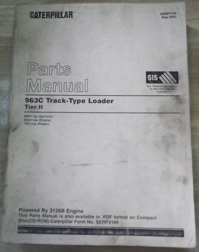 Cat caterpillar 963c track - cat,
