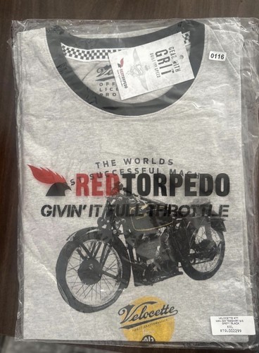 Red torpedo velocette ktt - red,