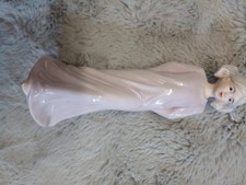 SBL Regal House Collection Porcelain Girl Figurine with Teddy Bear