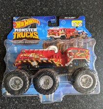 Hot Wheels Monster Truck Big Rig 5 Alarm Fire Engine