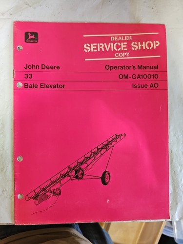 John deere operators manual - john,