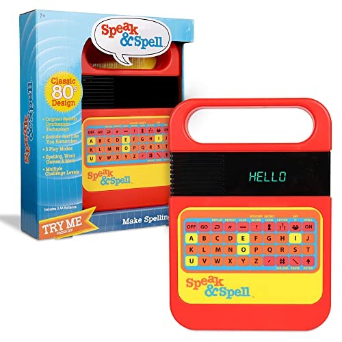 Retro speak spell - speak,