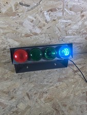 Retro Disco Lights Sound To Light - 4 Bulbs - Tested & Working