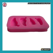 Baby Feet Silicone Fondant
