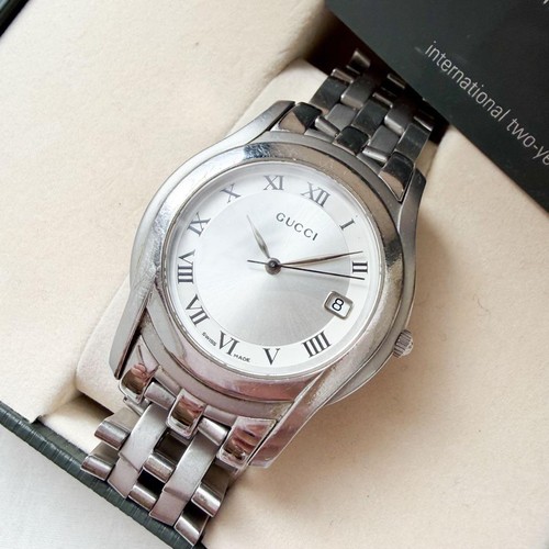Gucci 5000m men silver - gucci, men's