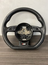 AUDI A4 A5 S LINE 2012 FLAT BOTTOM LEATHER STEERING WHEEL 8K0419091CN