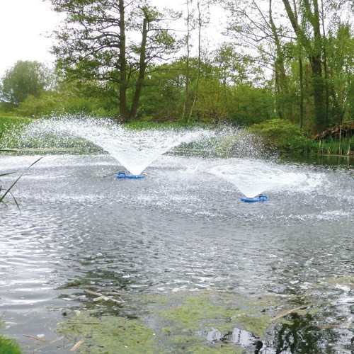 Floating pond fountains - pond,